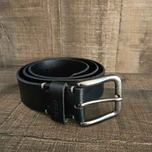 Black Leather Belt